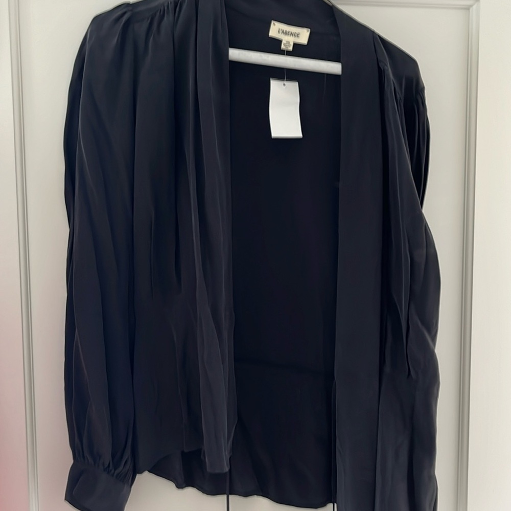 L’agence silk wrap top - BNWT